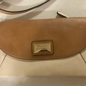 Charming Charlie Tan and Cream Women's Bag
